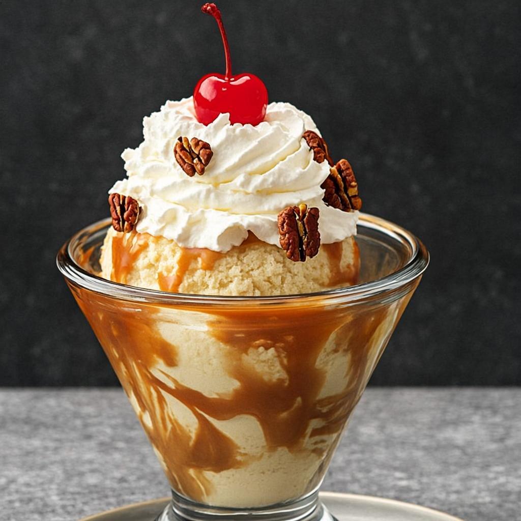 Caramel Swirl Sundae